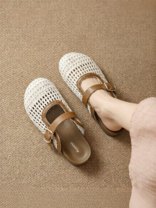Agsdon | Beautiful Slip-On Braided Summer Sandals