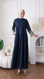 GAMIS MADINA ALAMANDA // FASHION WANITA MUSLIM TERBARU / DRESS MUSLIMAH