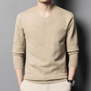 ROMON | Slim Fit Casual Half-High Collar Sweater