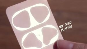 Raimondo Headset Bluetooth Stiker Logam Airpods Pelindung Penutup Bagian Dalam Tahan Debu untuk IP