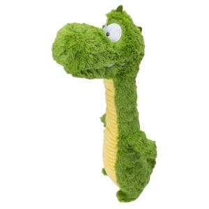 QMONSTER | Long-Necked Crocodile Sound Emitting Plush Toy for Medium and Large Dogs