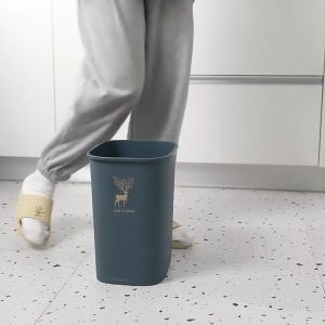 Tong Sampah Sangkut 9L Can Dustbin Hanging Kitchen Rubbish Bin Cabinet Door Floor Wall Mounted Kitchen Tong Sampah Sangkut Trash Can