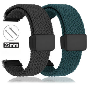 22mm Magnetic Clasp Nylon Strap For Suunto Vertical 2 Replace Bracelet For SUUNTO 5 PEAK/9 Peak PRO/Ocean/RACE Run S Woven Bands