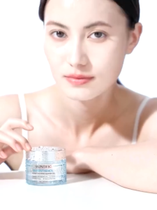 SKINTIFIC Panthenol Mosturizer Acne Calming Water Gel Soothing For All Skin Type soothe lightly irritated skin Help control oil(45g)