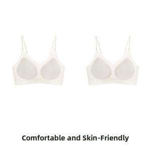 PIER N°5 | Herbal Initial Color Womens Underwear Summer Thin Style Gathered Cool Sensation Invisible Fine Strap Camellia Fragrance Beautiful Back Bra