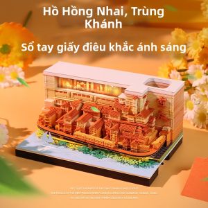 3D Paper Carving Daily Tear-Off Desk Calendar