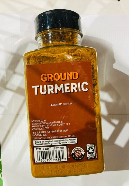 Kirkland Signature Ground Turmeric/ 340g / Expiration 2025 Lazada PH