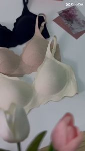 Áo Ngực Nữ Ren Tơ Tằm Cao Cấp Không Gọng Co Giãn Mềm Mại Thoáng Mát HOFISH HFS1063