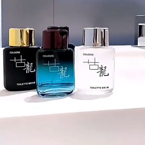 Mens cologne fragrance essential lasting atmosphere balm portable body perfume spray