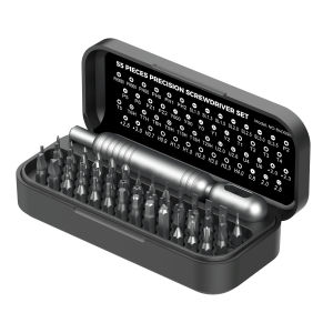 Bộ Tuốc Nơ Vít Chính Xác Từ Tính 55 Trong 1 Bộ Công Cụ Kỹ Thuật Số Đa Thông Số Kỹ Thuật Với Tay Cầm Bằng Hợp Kim Nhôm Để Bảo Trì Và Tháo Lắp Sản Phẩm