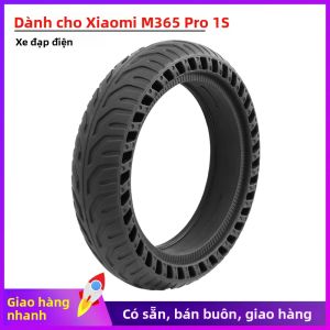 8.5x2.0 Lốp Giảm Xóc Tổ Ong Lốp Đặc Không Săm Cho Xe Tay Ga Điện Xiaomi M365 Pro 1S Pro2 Mi3 - 2-Pack