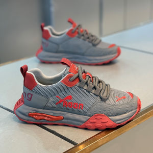 Mens Breathable Running Shoes Comfortable Mesh Upgraded Dad Shoes Anti-slip Lightweight Fashionable Sporty Low Top Sneakers