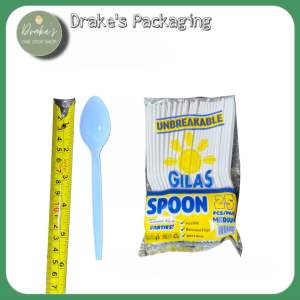 UNBREAKABLE Spoon & Fork 25 Pieces Per Pack Black and White Disposable Cutlery By Drakes Packaging Supplies Trading
