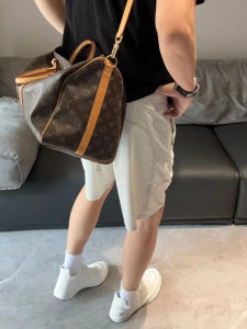 Quần Short Thể Thao Mùa Hè Cho Nam Nhanh Khô Quần Dài Năm Mảnh Lưới Quần Dài Thẳng Mỏng Nhẹ Thoáng Khí Thường Ngày