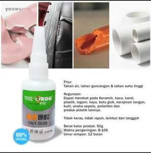 Lem TREE FROG 100% asli Lem Serbaguna Lem Super Kuat BEST SELLER