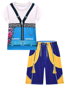 Kpop Hunter Magic Girls Team Clothing Zoey Mila Rumi Sleepwear Long Sleeve Short Sleeve Long Pants Home Clothes for Girls