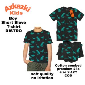 Kaos anak / baju anak laki / Azkazki-Azka fulldino  / kaos branded  anak / kaos anak murah /kaos distro anak