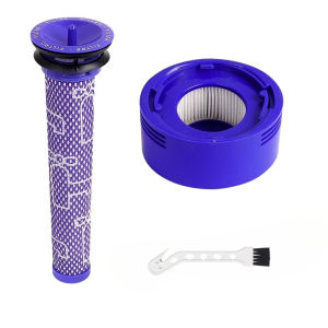 Replacement Pre-Filter and Post- Filter For Dyson V7 V8 Cordless Vacuum Cleaners Pre Filter + HEPA Post-Filter Kit Accessories