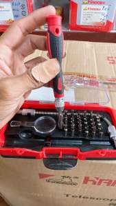 Bộ Tô Vít Nhiều Đầu Nhập Khẩu Có Đầu Nối và Kính Núp