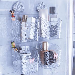 Hộp Đựng Khăn Mặt Treo Tường Bằng Nhựa Trong Suốt Giá Để Đồ Dùng Vệ Sinh Cá Nhân Hộp Đựng Khăn Mặt Dùng Một Lần Giá Để Đồ Dùng Phòng Tắm