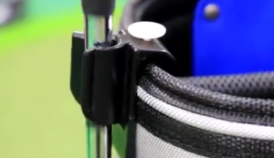 ที่หนีบไม้กอล์ฟ ใส่ทีได้ ช่วยจัดระเบียบในถุงกอล์ฟ Golfen Golf Shaft Organizer Clip + Tee Holder + Keep Neat in Bag