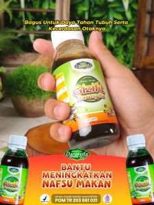 Madu anak GIZIFIT Original BPOM Penambah Nafsu Makan Berat Badan & Kecerdasan Anak