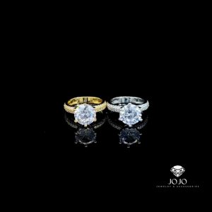 N491 Nhẫn nữ đính đá CZ cao cấp sáng lấp lánh JOJO