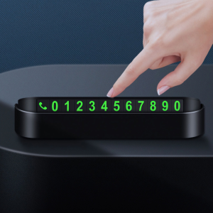 Bảng số điện thoại trên ô tô bảng ghi số điện thoại gắn taplo để lại số điện thoại khi đỗ xe BIGBA