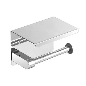 Bathroom Toilet Paper Holder 304 Stainless Steel No Drilling Required Mobile Phone Stand Towel Rack Nordic Style Tissue Holder