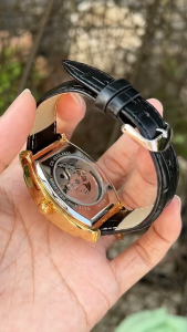 Đồng hồ Nam CHENXI Oval CX-8815 máy Automatic Phiên bản thùng rượu.