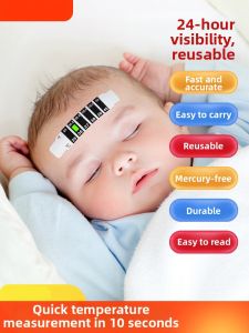 MINGRENBANG | Smart Temperature Changing Forehead Temperature Patch 3 Patches