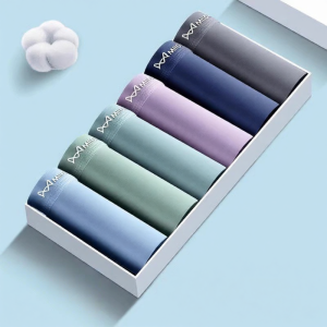 MiiOW | Quần lót boxer nam MiiOW cotton nguyên chất cỡ lớn lưng giữa kháng khuẩn mỏng