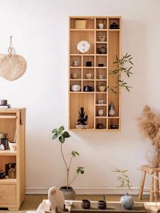 YANPU | Wall Hanging Simple Chinese Style Storage Rack