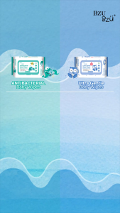 FREE🎁 with T&C | BZU BZU Ultra Gentle / Antibacterial Baby Wipes (30 Wipes)