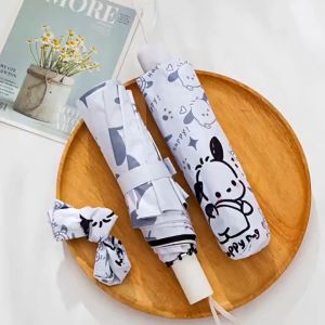 Automatic Pacha dog umbrella sunshade Sunblock Windproof cute cartoon sunshine and rain dual use UV sun umbrella small umbrella