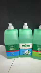 GreenCross Ethyl Alcohol 70% Solution GreenCross TotalDefense 5-in-1 Sanitizer GreenCross Isopropyl Alcohol 70% Solution.
