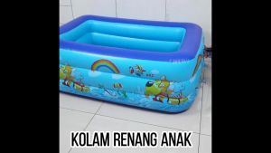 Mainan Anak Kolam Renang Karet Kolam Renang Keluarga Ocean Dasar Gelembung / Swimming Pool Baby Bathtub