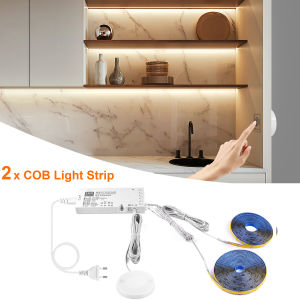 COB Linear Embedded LED Strip Ceiling Grille Panel Wall Decoration LightsLED Tape Self-Adhesive Living Room Ambient Wall Lamp