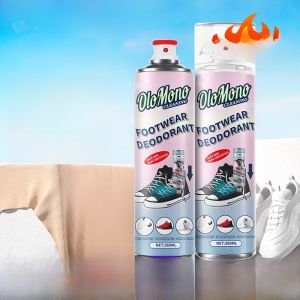 Deodorant Antibacterial Spray for Shoes And Socks Odor Eliminator Sweat Absorbent Breathable Fragrant Footpad for Men And Women