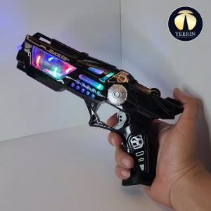 ปืนใส่ถ่าน มีเสียง มีไฟ