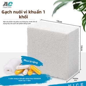 AquaClean | Vật Liệu Lọc Nước Làm Sạch Bằng Vi Khuẩn