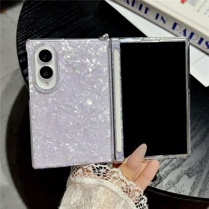 Ốp Lưng Chống Sốc Samsung Galaxy Z Fold 8 Z Fold8 Họa Tiết Vỏ Cầu Vồng Nhiều Màu Bảo Vệ Bản Lề Trung Tâm Từ Tính Vỏ PC Nửa Bao Phủ