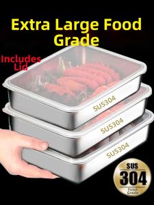 Stainless Steel Multipurpose Food Storage Box