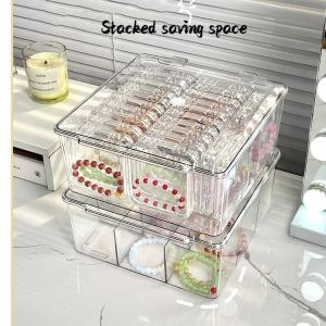 Anti Oxidation  Display Extra Large Capacity Acrylic Sealed Wenwan Bracelet  Multifunction Box