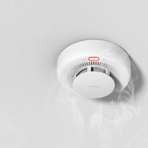 Aqara | 2026 Original Aqara Smoke Detector Fire Alarm Monitor Zigbee3.0 Sound Alert Smart Home Security Work With Xiaomi Mi Home Homekit