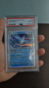 PSA 10 Articuno #141 HOLO Pokemon 151 Scarlet & Violet (2023) (English) - Pokemon Card GRADED