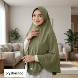 Hijab bergo pet Jumbo crinkle airflow XXL