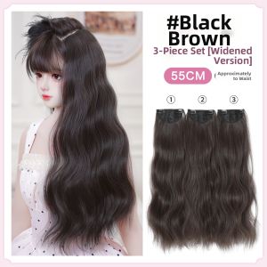 AINIYA | Volumizing Curly Wig Clips Extensions