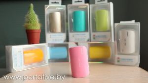 PISEN แบตสำรองแท้ 5000 mAh พาวเวอร์แบงค์ USB 5V-2A Funny Power Ⅱ รุ่น TS-D127 ไฟฉาย LED ส่องสว่างยามค่ำคืนในตัว เก็บประจุเต็มที่ได้ยาวนาน รูปทรงกระบอก ขนาดกระทัดรัดจับถนัดกระชับมือ ของแท้!!! มียี่ห้อ - สีฟ้าทะเล