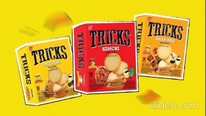 Camilan / Snack / Makanan Ringan Kentang Panggang Tricks Baked Potato Chips Snack Rasa Original Kimchi Asian BBQ Cheese Ramyeon Isi 4 x 15 Gr